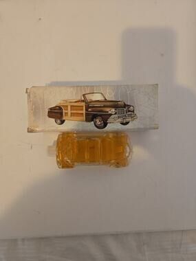 Avon Vintage Car Decanter with Box